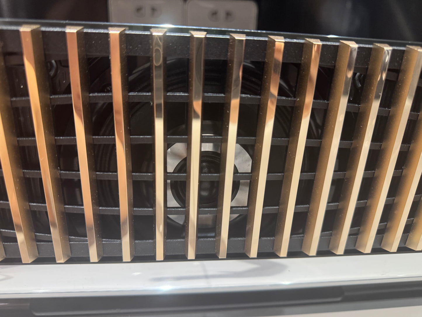 Beosound Theatre – Custom Gold Metal Cover (Polished Edition)